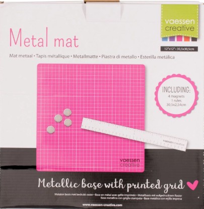 Magnetic Work Mat Rosa