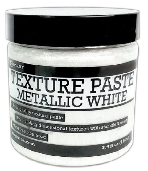 Texture Paste Metallic White